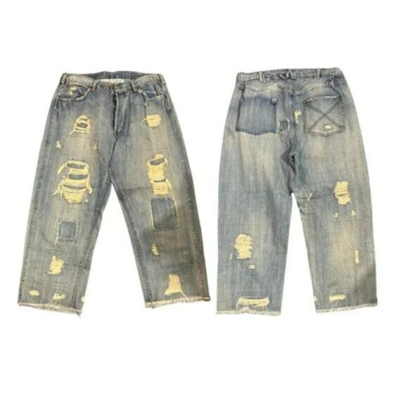 Magnolia Pearl Miner Denim Jeans OS NWT *VINTAGE* - Picture 12 of 12